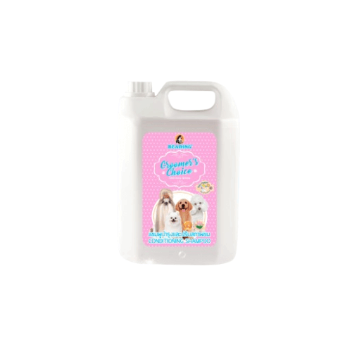 แชมพูผสมครีมนวดสำหรับสุนัข BEARING สูตร GROOMER’S CHOICE ขนาด 3000ML กลิ่น BABY POWDER_1